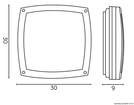 Lampa Ogrodowa Zewnętrzna Elewacyjna KINKIET LED Nex 91022-AL E27 Su-Ma