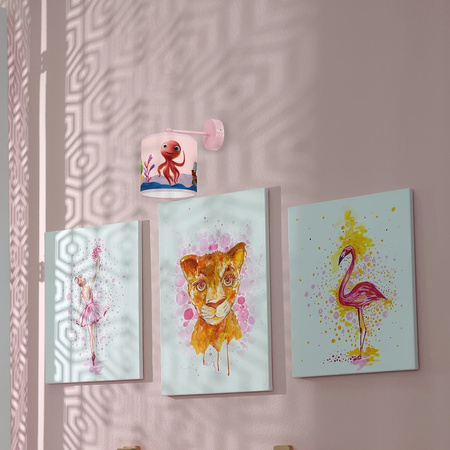 Lampa Ścienna Kinkiet OŚMIORNICA LOLA MiniMini 1xE27 Milagro