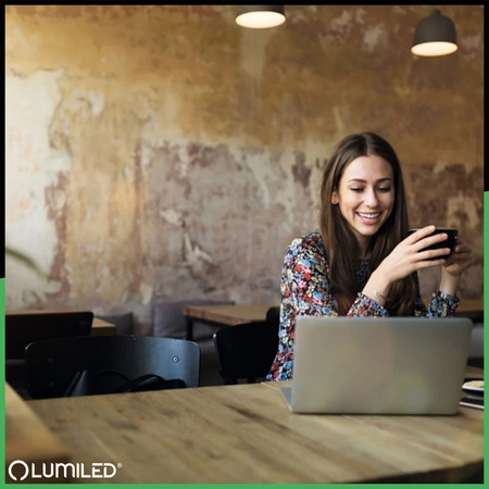 Żarówka LED E14 Kulka P45 8W = 60W 880lm 6500K Zimna 180° LUMILED