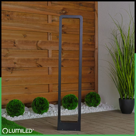 Lampa Ogrodowa Słupek Zewnętrzny Stojący LED 10W ERICA 80cm LUMILED