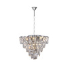 Lampa Wisząca Sufitowa Żyrandol CHELSEA Chrom 6xE14 Milagro