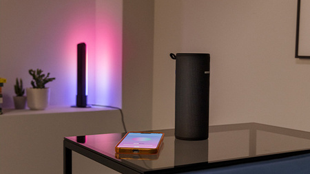 2x Lampa LED Biurkowa Gamingowa RGBIC Gradient 30cm Light Bar Inteligentna SMART WiFi Bluetooth Aplikacja WiZ