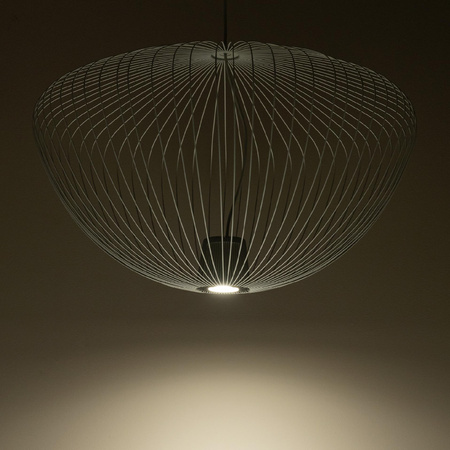 Lampa Sufitowa Wisząca GU10 Szara Nowoczesna PUMPKIN L 11251 Nowodvorski