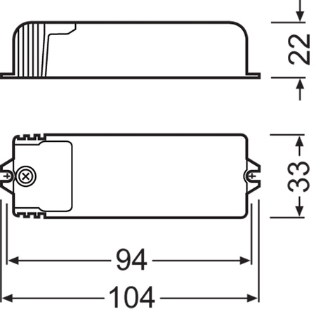 Zasilacz Halogenowy Ściemniacz Fazowy 20 - 75W 11.5 - 11.7V OSRAM Compact