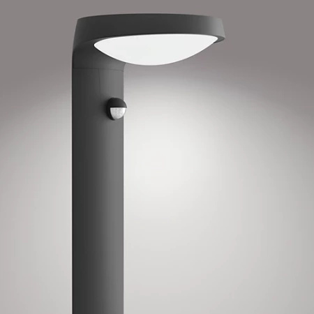 Lampa Ogrodowa Solarna Zewnętrzna SŁUPEK 40cm LED 1.2W 255lm 4000K IP44 z Czujnikiem Ruchu i Zmierzchu Tyla Ultra Efficient Philips