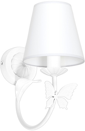 Lampa Ścienna Kinkiet ALICE Biała 1xE14 Milagro