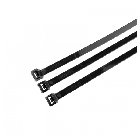 Opaski Zaciskowe Kablowe 7.6x750 mm Czarne UV TRYTYTKI TRYTKI ZIPERKI OK-76750B .MORE 50 szt.