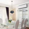 Lampa Wisząca Oprawa E27 Geometryczna złota PRISM 40x54cm VT-7401 V-TAC