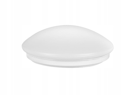 Plafon Lampa Oprawa Sufitowa 2x E27 Natynkowy z Czujnikiem Ruchu Okrągły Biały LOBO Masterled