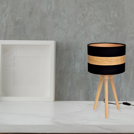 Lampa Stołowa TERRA 1xE27 Biurkowa Nocna Milagro