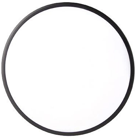 Plafon LED Lampa Sufitowa Ścienna Oprawa Okrągła 3300 lm 40W 4000K IP22 Czarna 