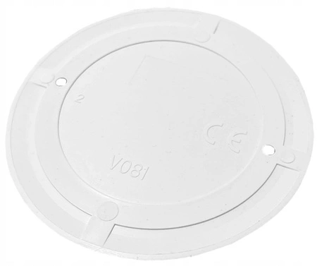 Pokrywa do Puszki Zaślepka Uniwersalna Dekiel PK60 Biały PAWBOL