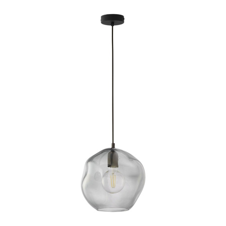 Lampa Sufitowa Wisząca SOL GRAPHITE Zwis Czarno-Grafitowa Szklana Nowoczesna E27 3369 TK Lighting