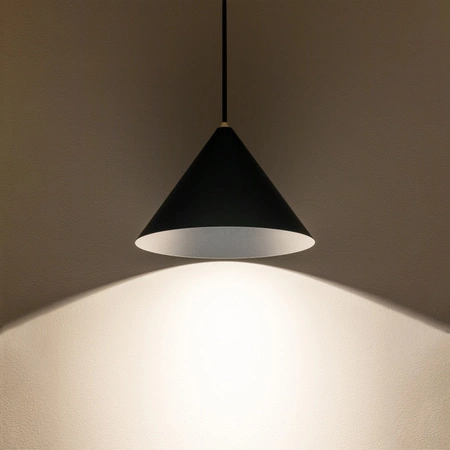 Lampa Sufitowa Wisząca GU10 Czarna Nowoczesna ZENITH S 7996 Nowodvorski