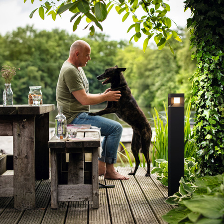 Lampa Ogrodowa Zewnętrzna SŁUPEK 77cm LED 8W 800lm 2700K IP44 Parterre Philips