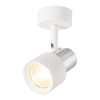 Oprawa Natynkowa Halogenowa Cino 1xGU10 Biała Chrom Spot Milagro