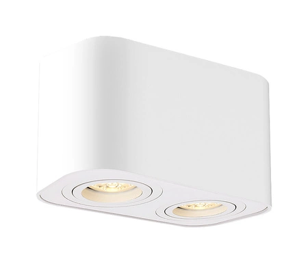 Oprawa Sufitowa Natynkowa Oprawa GU10 Biały Minimalistyczny Kobald Rabalux