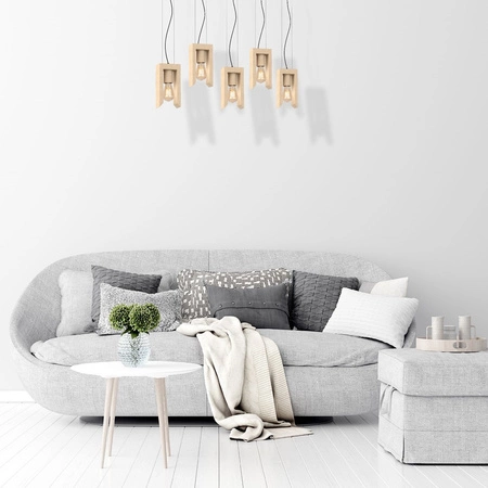 Lampa Wisząca Sufitowa VINCENZO 5xE27 Milagro