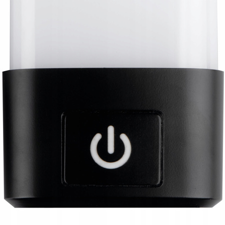 Lampa Ścienno Sufitowa LED Oprawa Łazienkowa z Włącznikiem 20W 4000K IP44 80cm Czarna KANLUX