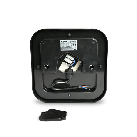 Plafon Lampa LED 15W 1125lm 5000K Neutralny 120° IP65 IK07 Natynkowa Czarna VIDEX