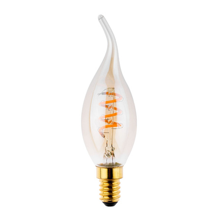 Żarówka LED E14 C35T 2,5W = 15W 135lm 1800K Ciepła 320° Filament KANLUX XLED