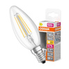 Żarówka LED B35 Świeczka E14 3.4W = 40W 470lm 2700K Ciepła CRI90 300° Filament Ściemnialna SUPERSTAR PLUS CLASSIC Osram