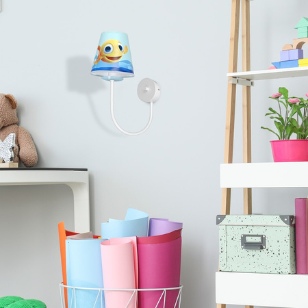 Lampa Ścienna Kinkiet RYBKA MiniMini 1xE14 Milagro