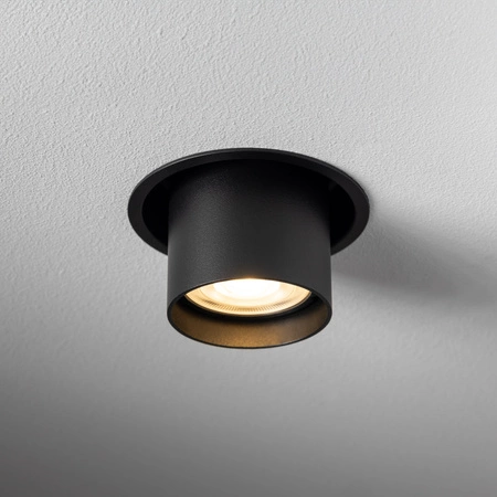 Oprawa Podtynkowa Sufitowa GU10 Czarna MONO SLIDE 10799 Nowodvorski