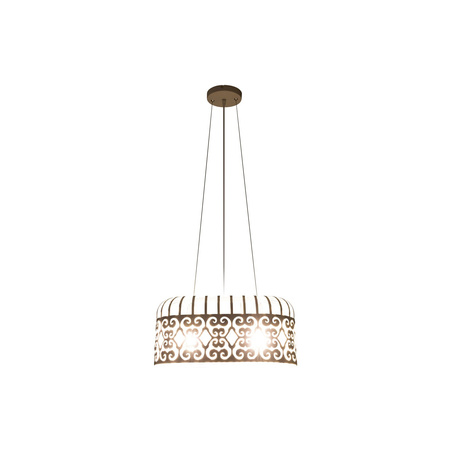 Lampa wisząca sufitowa 2x E27 Biały Vintage Alessandra Rabalux