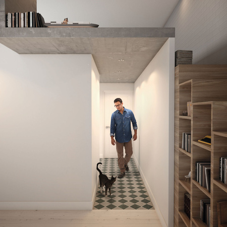 3x Oprawa Podtynkowa Wpuszczana Spot GU10 Chrom Donegal Philips