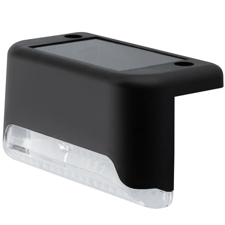 4x Lampa Solarna LED STICO 4000K Schodowa Lampki Zewnętrzne Na Schody Taras Wodoodporne LUMILED