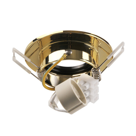 Oprawa Podtynkowa Punktowa Spot GU10 Złota FEBE Sanico Goldlux