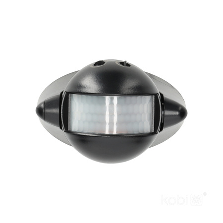 Czujnik Ruchu I Zmierzchu PIR LX39 180ST CZARNY KOBI