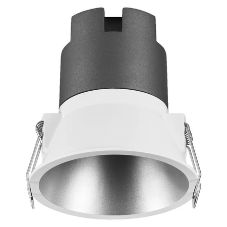 Panel LED Oprawa Podtynkowa Punktowa 10W 800lm CCT Oczko Spot Biały Srebrny Downlight Slim Ledvance