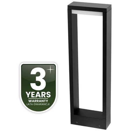 Lampa Ogrodowa Słupek Zewnętrzny Stojący LED 10W HOSTA 60cm LUMILED