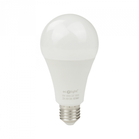 Żarówka LED A70 E27 18W 1620lm 3000K Ciepła Ecolight