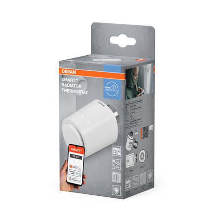 Termostat Grzejnikowi Inteligentny IP44 Osram SMART+ WiFi
