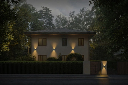 Kinkiet Ogrodowy Lampa Elewacyjna Zewnętrzna LED Szary IP54 Endura Osram