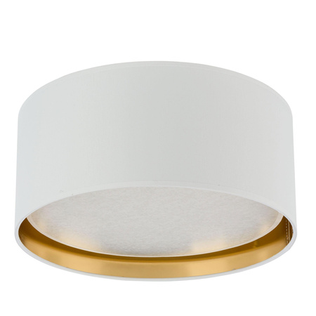 Lampa Sufitowa Plafon Oprawa BILBAO WHITE/GOLD Okrągła Biało-Złota 45cm 15W 4xE27 3379 TK Lighting