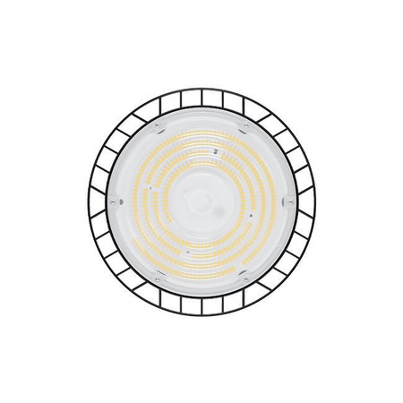 Lampa LED Przemysłowa High Bay 100W 15000lm 5000 Zimna 90° Ściemnialna Czarny IP65 Masterled
