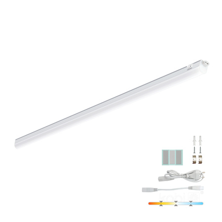 Oprawa Meblowa LED Podszafkowa 12W 1200lm CCT Biała Kobi