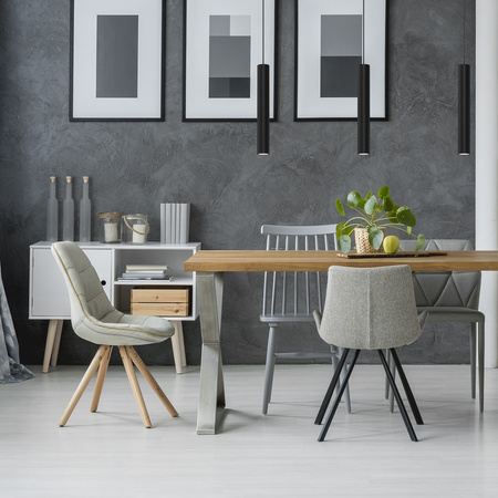 Lampa Wisząca Sufitowa HUDSON Czarna 1xGU10 Milagro