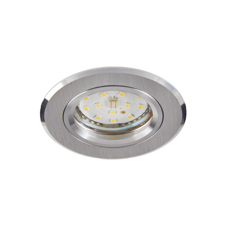 Oprawa Podtynkowa GU10 Halogenowa Wpuszczana Spot Oczko Chrom Okrągła Kobi