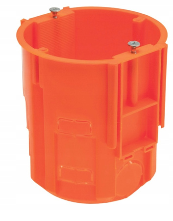 Puszka Instalacyjna Podtynkowa Podwójna Głęboka Elektryczna 1x60 z Wkrętami PAWBOL