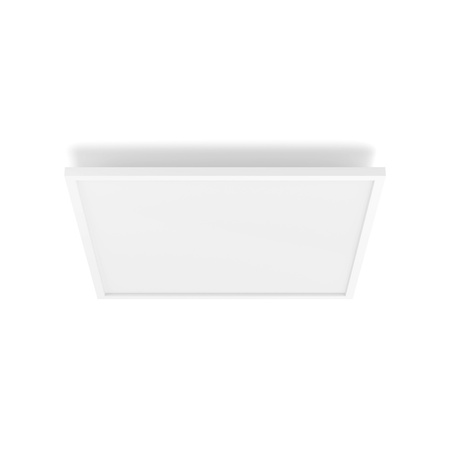 Panel LED Lampa Sufitowa Natynkowa 60x60 cm 60W 4150lm IP20 White and Color Ambiance RGB + TW Biała Inteligentna SMART Zigbee Bluetooth Surimu Philips HUE