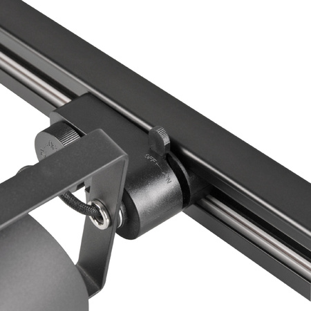 Szynoprzewód Szyna Oświeleniowa 1-Fazowa 1m Czarna Sanico Goldlux