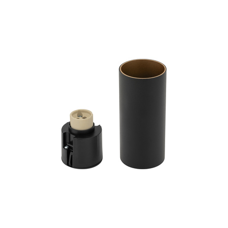 Oprawa Natynkowa Sufitowa GU10 SPOT TUBA Czarna MONO S 10779 Nowodvorski