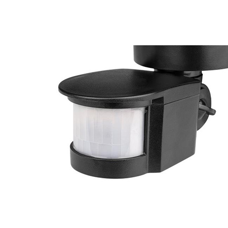 Czujnik Ruchu Zewnętrzny PIR IP44 Czarny