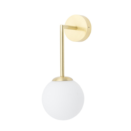 Kinkiet Ścienny Lampa Natynkowa G9 Złota Wodoodporna Łazienkowa IP44 Nowoczesna AGAVE 10526 Nowodvorski