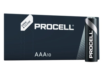 Baterie Alkaliczne Duracell PROCELL AAA10 LR03 10szt